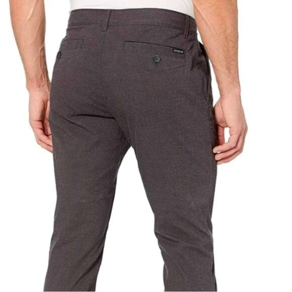 Prana Men’s Straight Fit Charcoal Mcclee Everyday Pants 34 x 29 - Picture 2 of 16